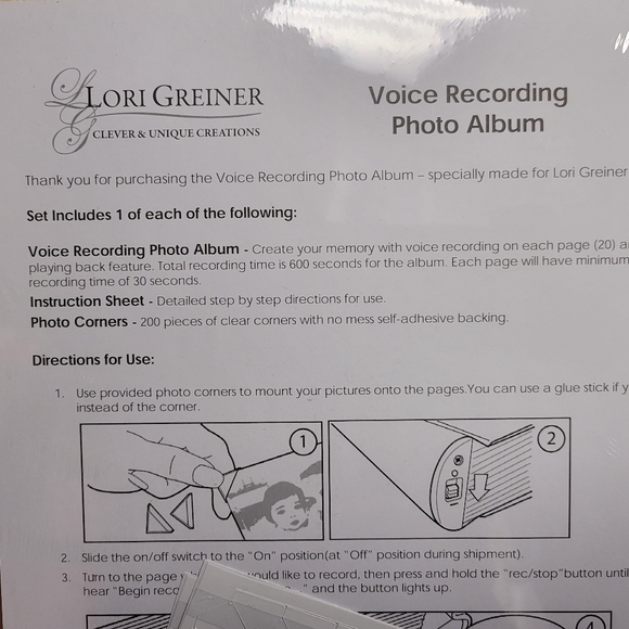 Voice Recording Photo Album - Picture 3 of 3